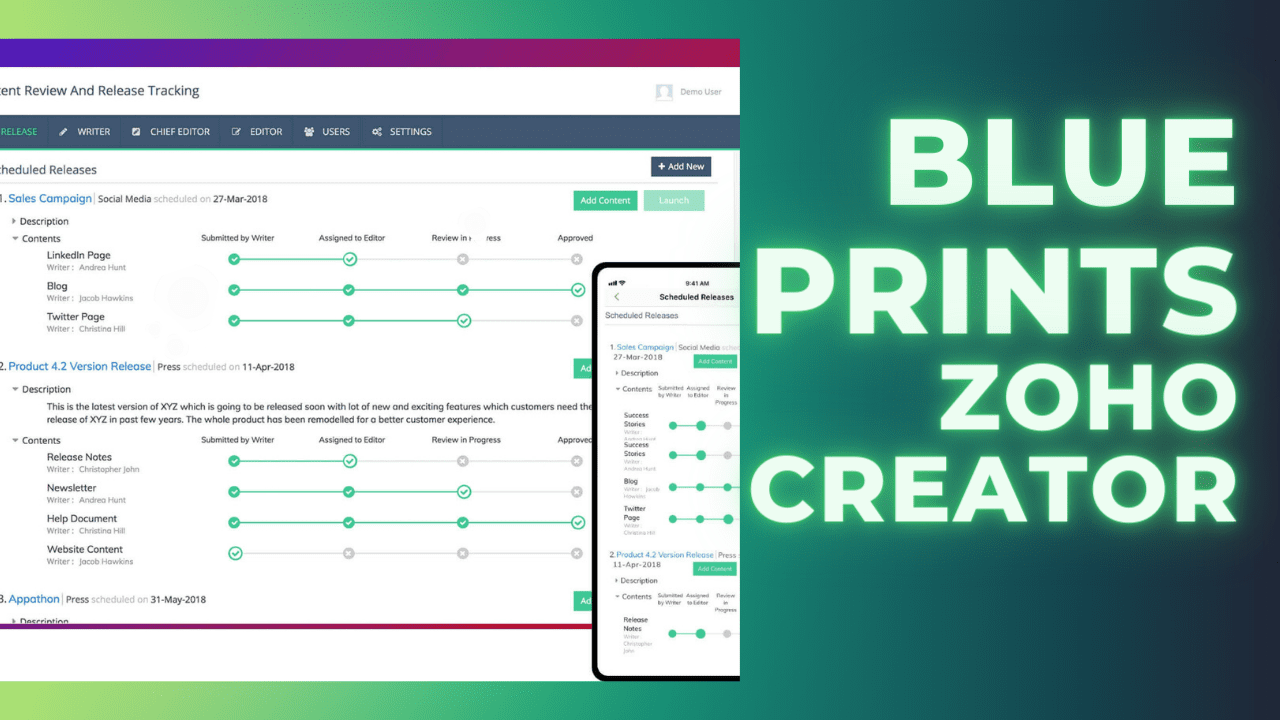 Streamlining Business Processes with Blueprints in Zoho Creator